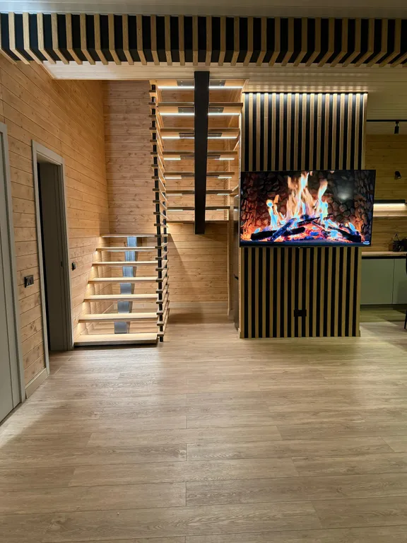 Домик с видом на вулкан