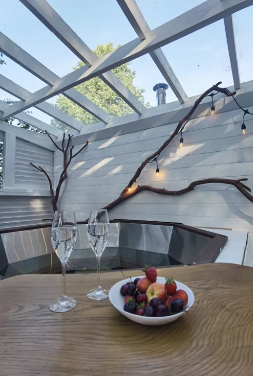 Уютный эко-домик А-фрейм