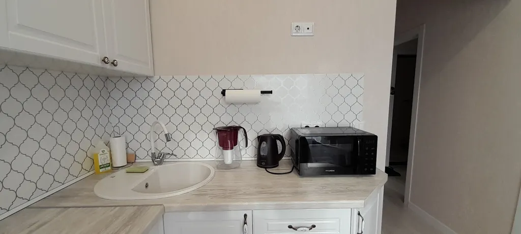 Квартира Квартира Уютная студия в "Ивушках" — Великий Новгород