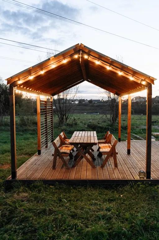 Коттедж Коттедж Уютный Барн-хаус с банным чаном и русской баней — Санкт-Петербург