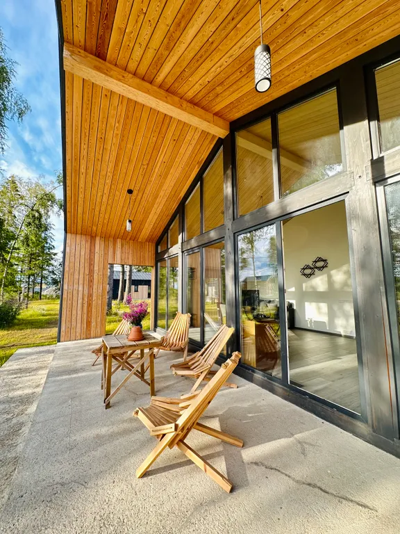 Коттедж Новые зимние дома в 5 минутах от главных горнолыжных курортов — Коробицыно