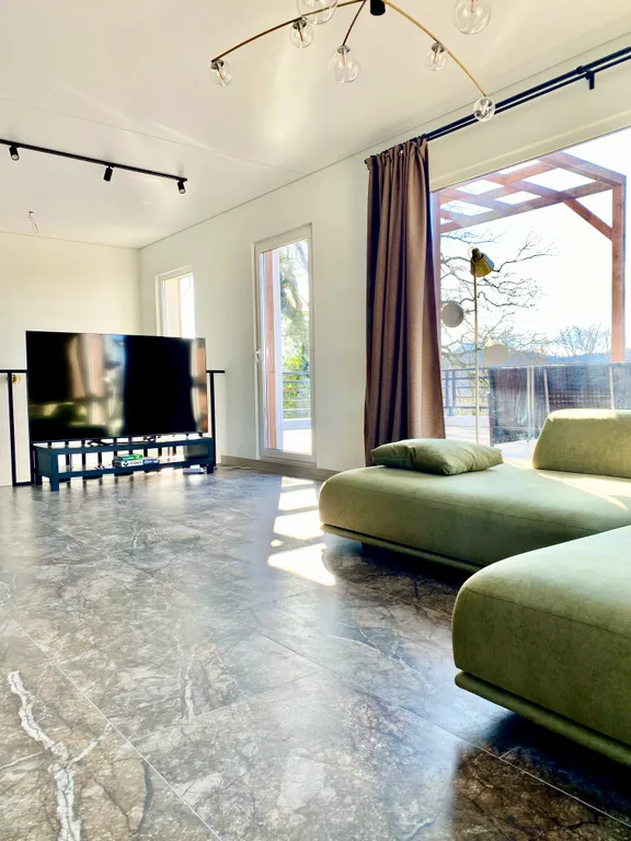 Коттедж Дом в стиле Хай - Тек — Галицино