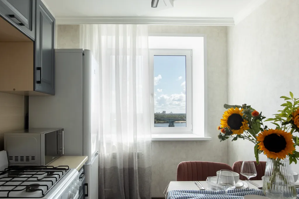 Квартира Однокомнатная квартира с видом на Волгу — Ярославль