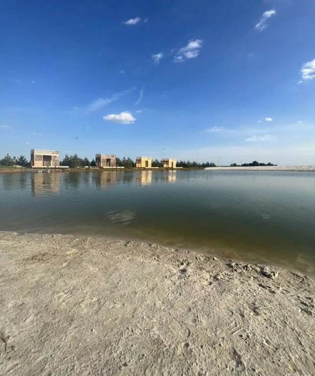 Современный дом с баней в лесу