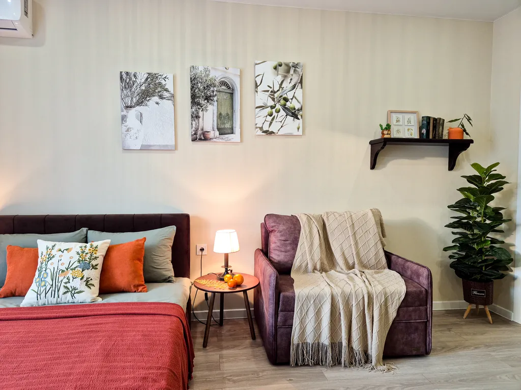 Квартира Студия в ЖК Летний, пространство для души — аренда посуточно в Кудепста