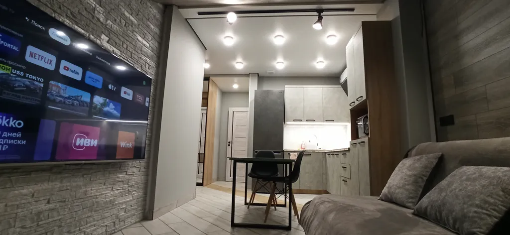 Квартира Уютная современная 1-комнатная квартира мансардного типа — Владикавказ