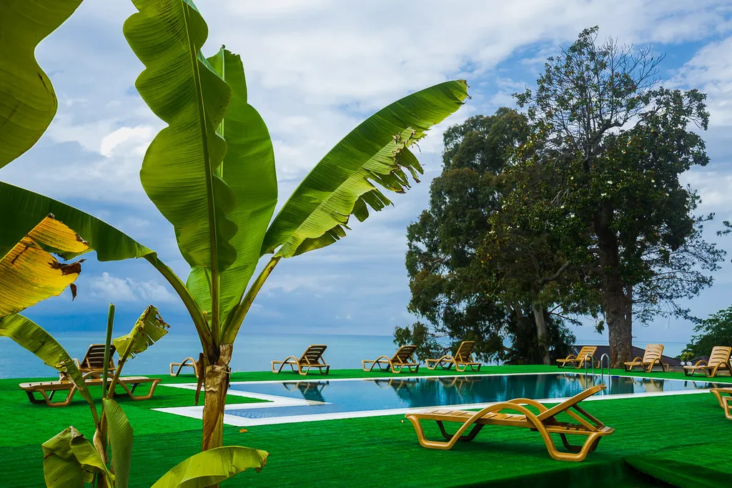 Двухместный однокомнатный люкс с видом на море