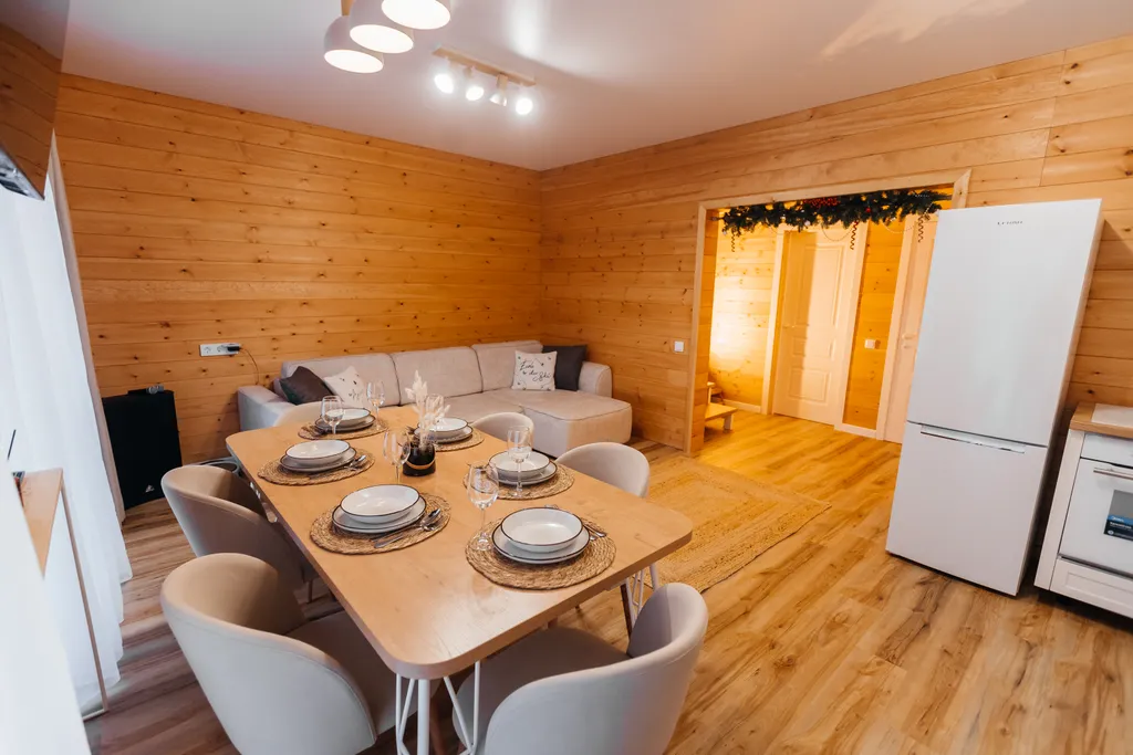 Дом с сауной и видом на горы