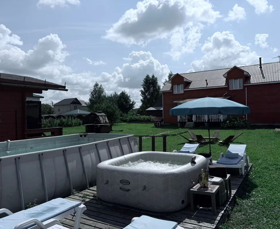 Коттедж Шикарный дом для мероприятий с камином, бильярдом, сауной на дровах — Заворово