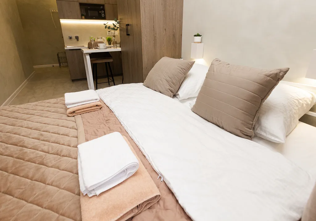 Уютная студия рядом с лесопарком