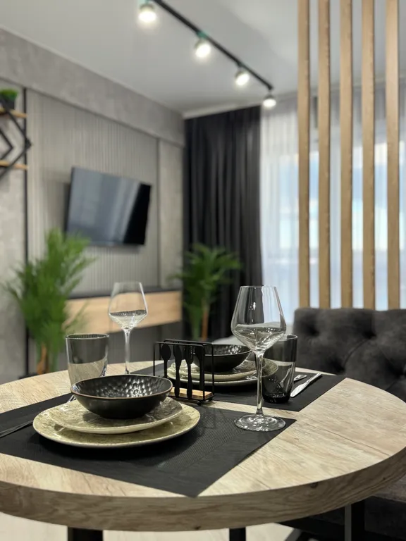 Видовая красивая sky студия в центре ЖК"Graff House"