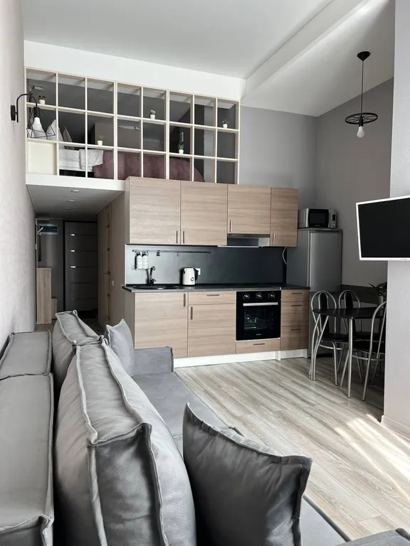 Уникальные апартаменты с выходом на кровлю ТЦ Галерея