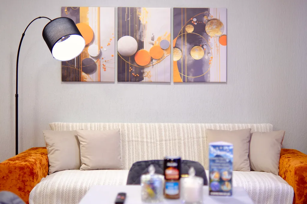 Студия с красивым видом