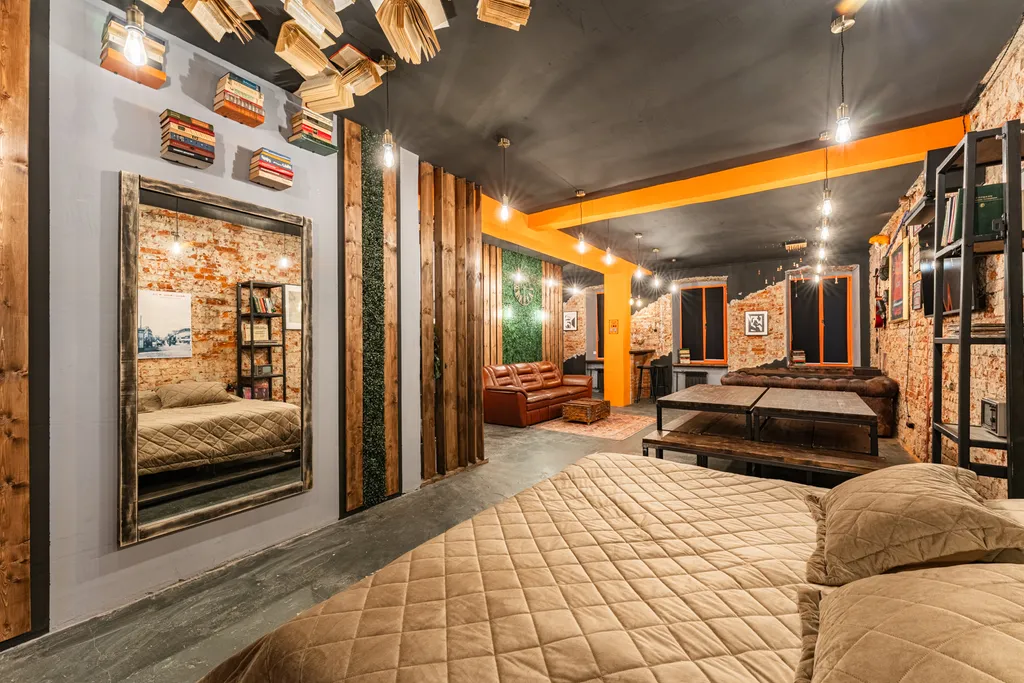 Квартира Квартира Стильный Лофт в Арбатском переулке — Москва