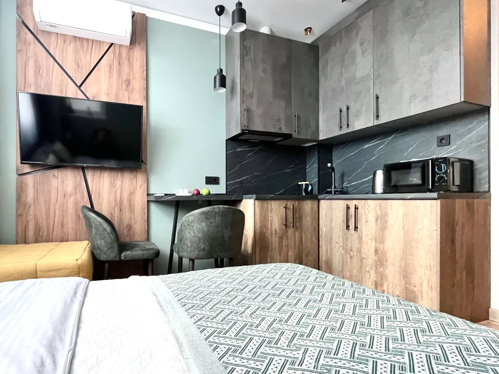 Квартира Квартира Студия возле санатория Южное взморье и пляжами Лазурь или Огонек — Адлер