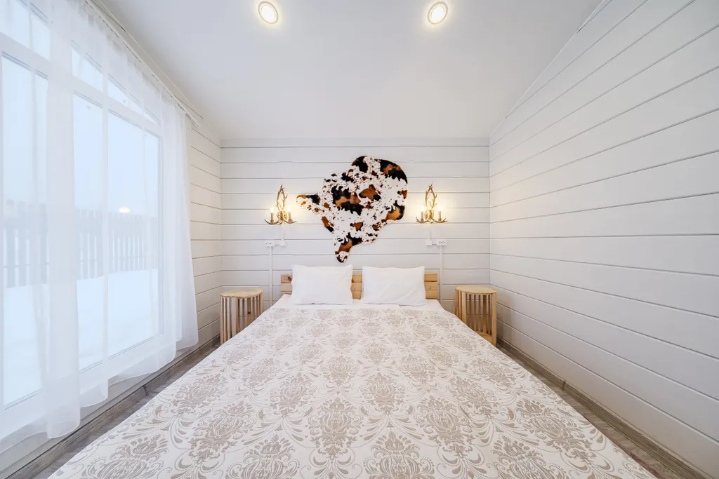 Коттедж Загородный дом с кедровой баней — Светлое