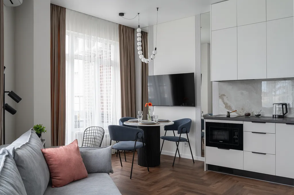 Квартира Современная квартира с дизайнерским ремонтом — Адлер