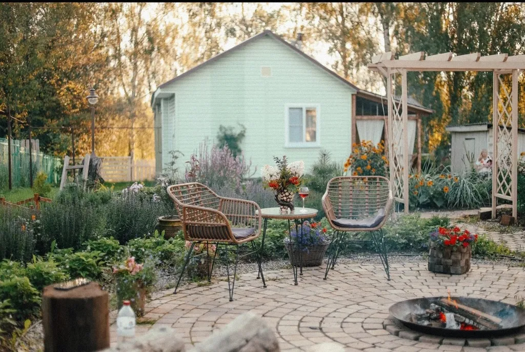 Деревенский домик