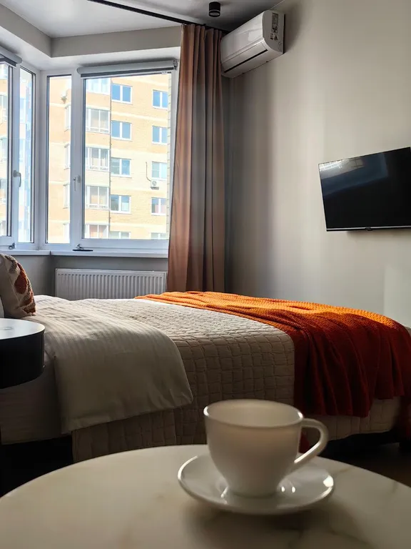 Евродвухкомнатная квартира в Октябрьском районе