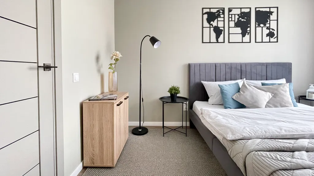 Квартира с видом на речной берег