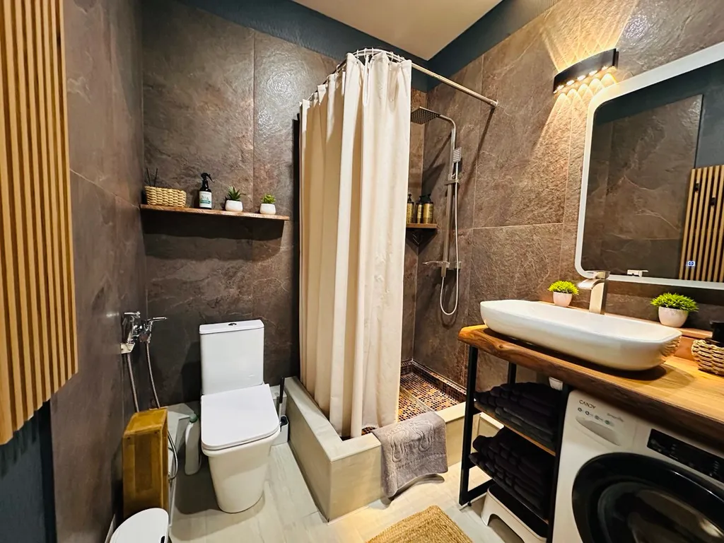 Квартира в центре с видом на горы и горнолыжную трассу