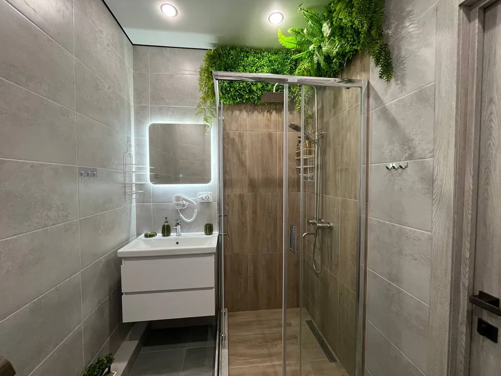 Студия с видом на бухту и горы