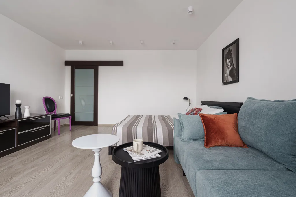 Квартира Квартира Дизайнeрский апaртамент с видом нa ТPЦ Планетa — Красноярск