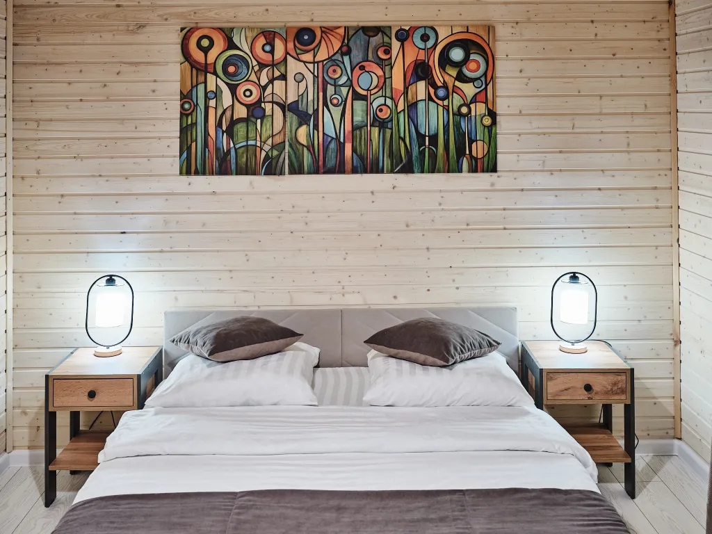 Двухэтажный дом 472 с банным чаном и камином