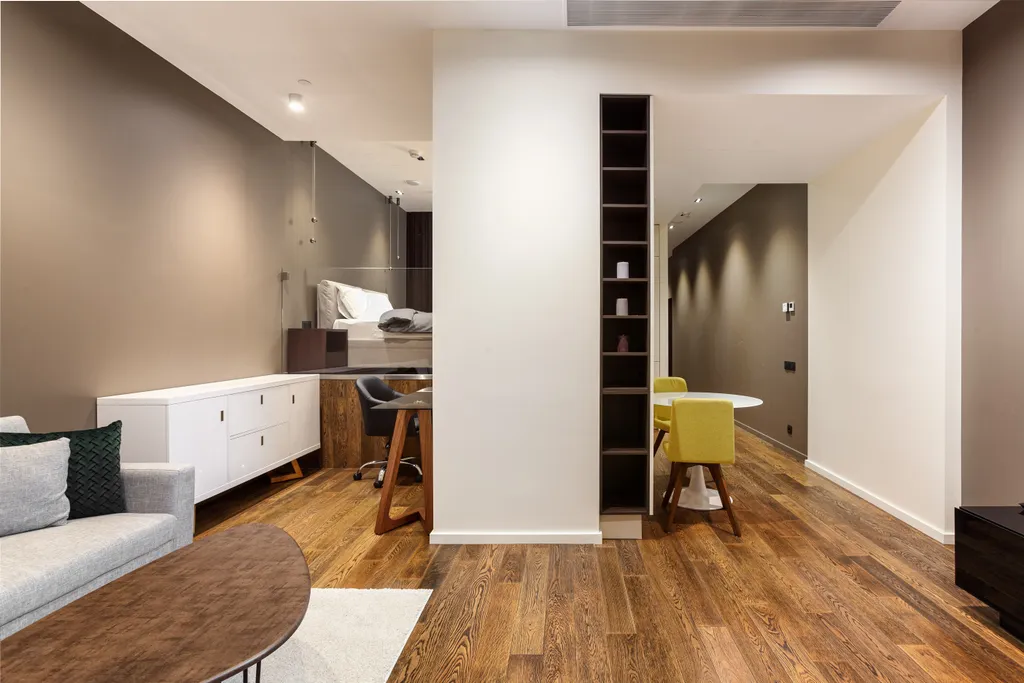 Двухуровневый апарт в Москве Сити