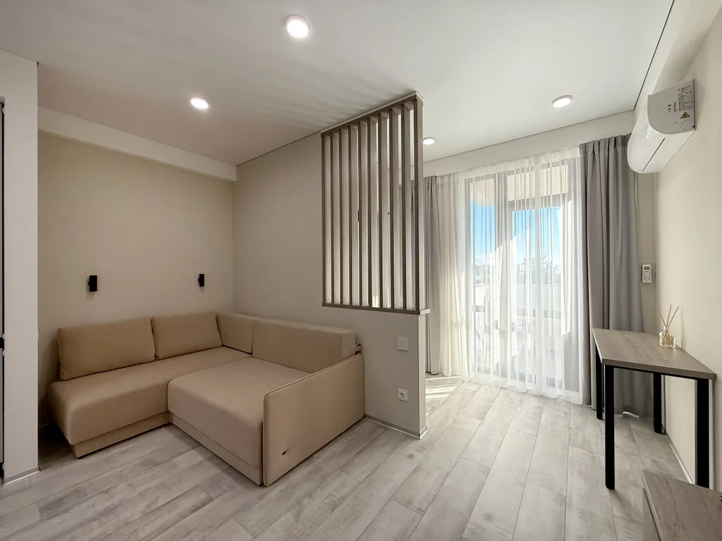 Квартира-студия с дизайнерским ремонтом