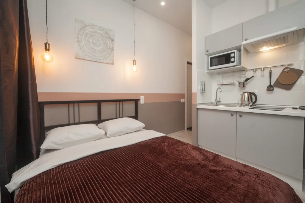 Квартира Квартира Уютная и комфортная студия — Москва