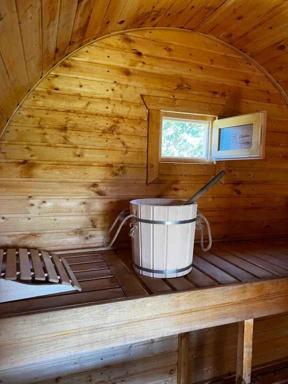 Шикарный новый дом с баней и чаном