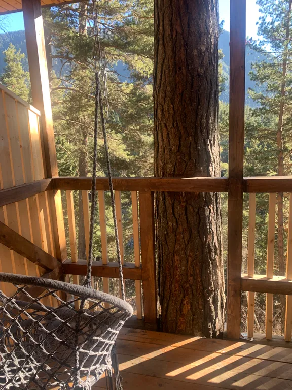 Коттедж Таунхаусы с панорамным видом на горный пейзаж — Архыз