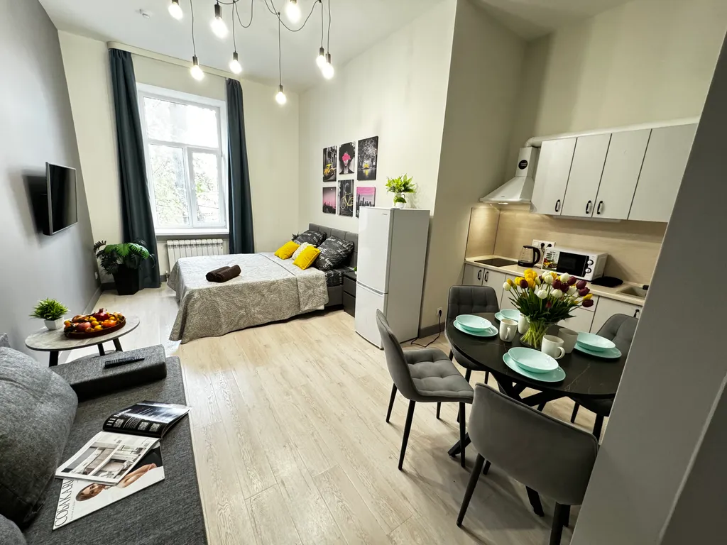 Дизайнерская квартира на 4 человек