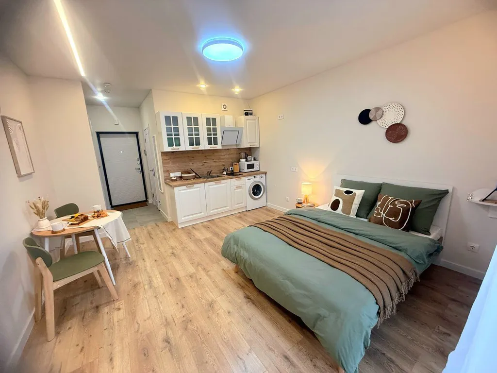 Студия Скандия в новом с собственным фитнесом доме