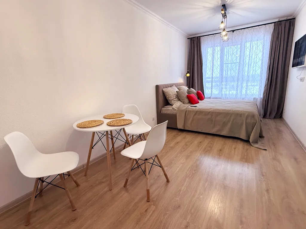 Новая комфортная студия 30 кв. м, удобный выезд на М-10