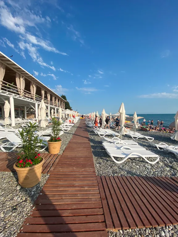 Квартира Новая светлая квартира-студия в Сочи недалеко от моря — Лазаревское