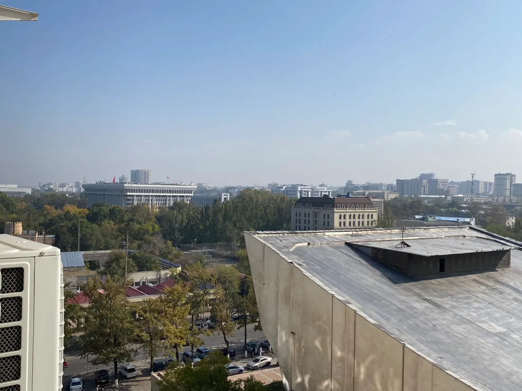 Квартира в центре с видом на Белый дом и горы