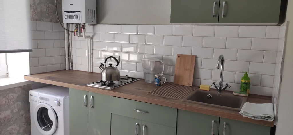 Уютная однокомнатная квартира в самом сердце левого берега