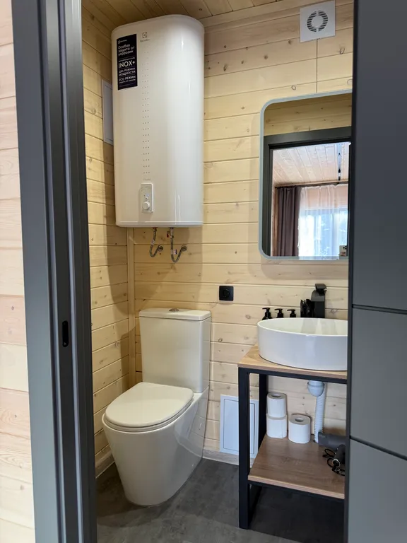 Панорамный дом с видом на реку