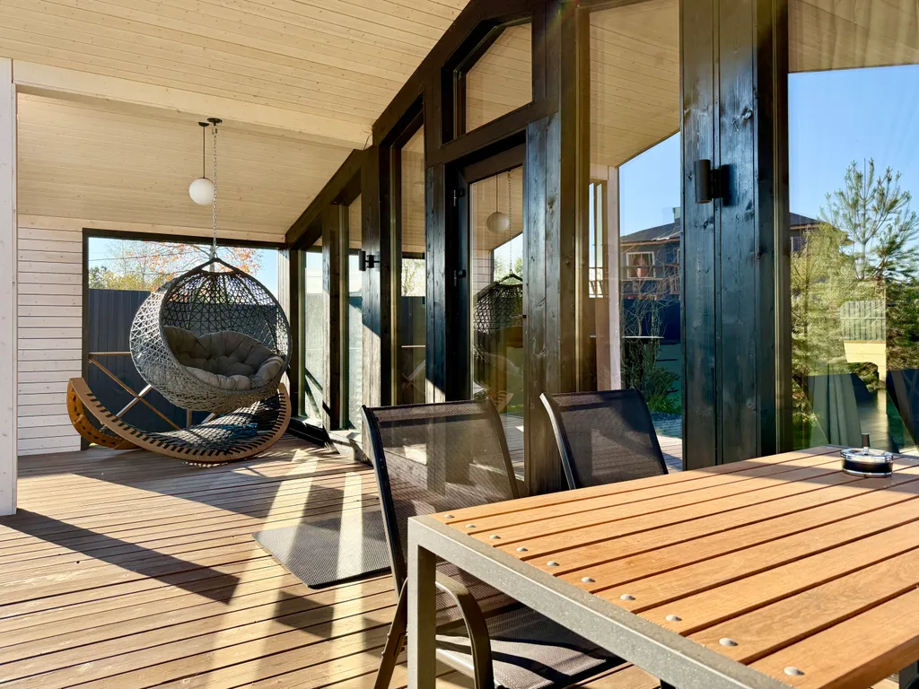 Уютный дом с чаном