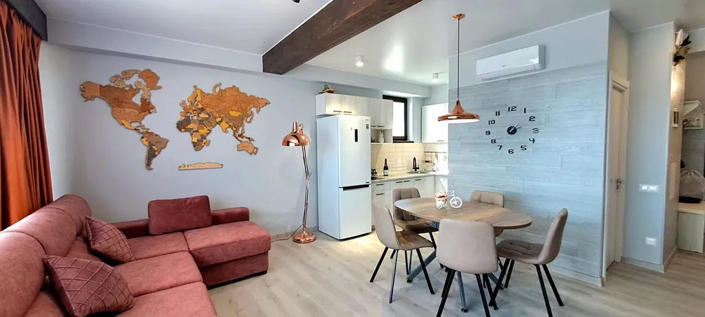 3к Апартаменты с видом на море