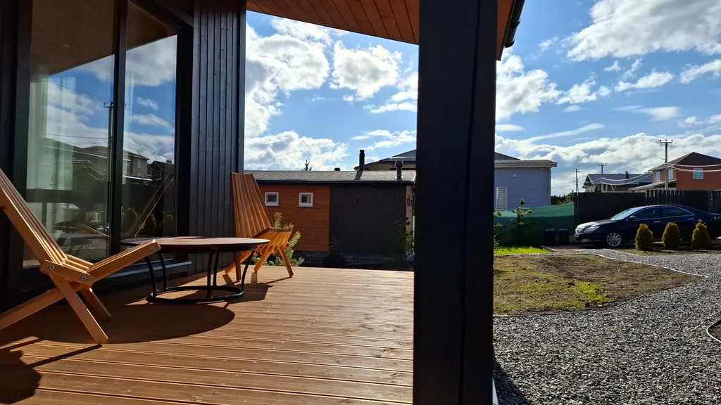 Scandic house с русской баней в 30 минутах от города