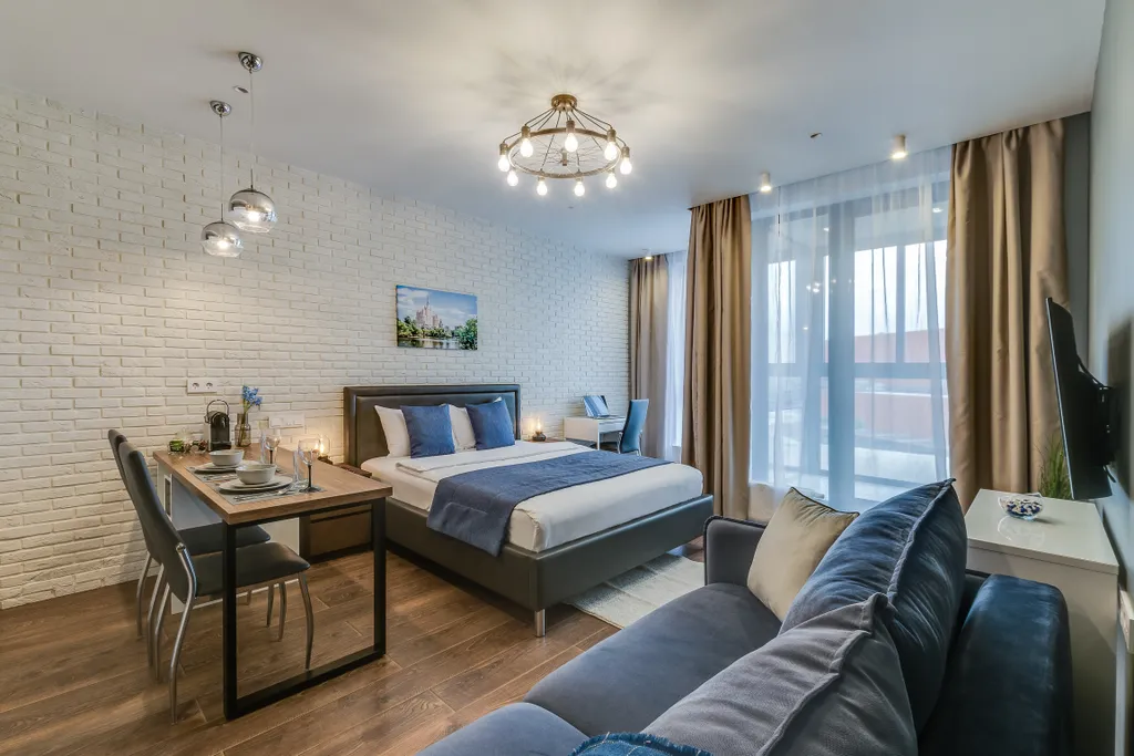 Квартира Квартира Apartments у метро ЦСКА с боковым видом на парк — Москва