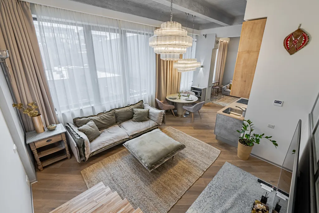 Квартира Квартира Дизайнерский лофт на Бауманской — Москва