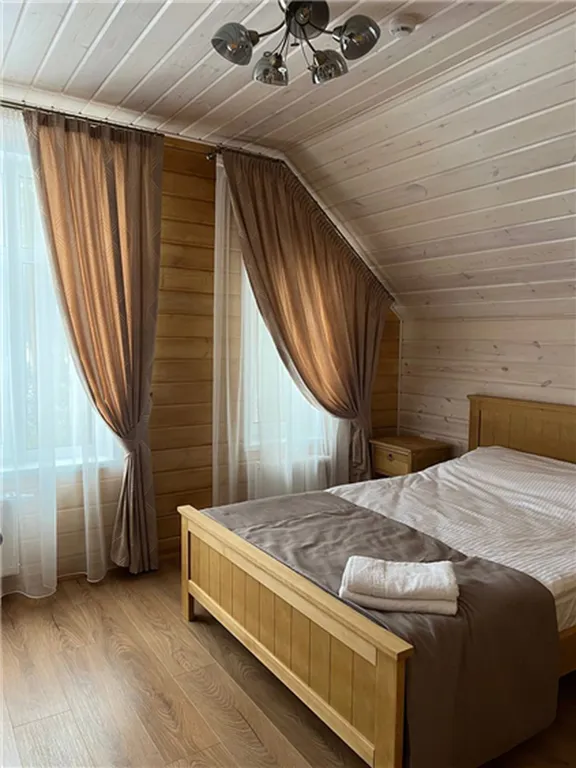 Дом на берегу Волги с баней бочкой