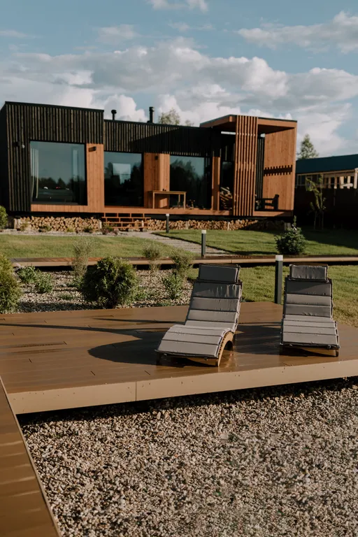 Коттедж Дом у Озера с панорамным видом, баней и чаном — Осташёво