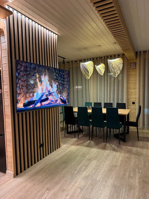 Домик с видом на вулкан