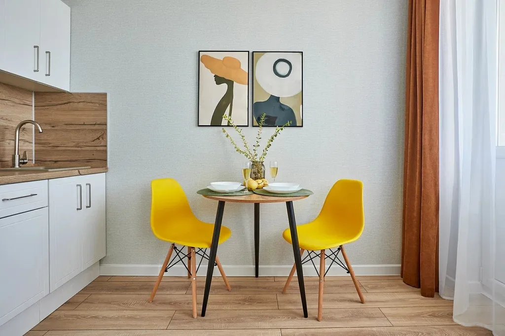 Студия со свежим ремонтом в ЖК Самолет