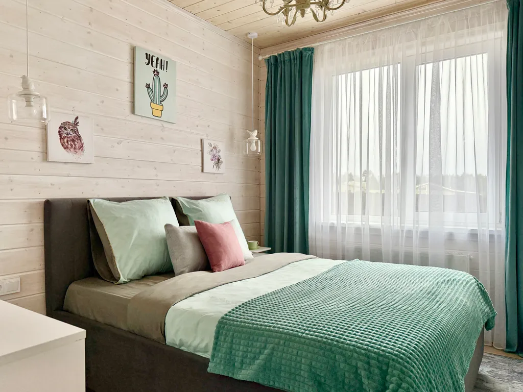 Уютный дом с камином для идеального отдыха